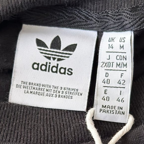 Adidas Black Trefoil Tee - Picture 3 of 4